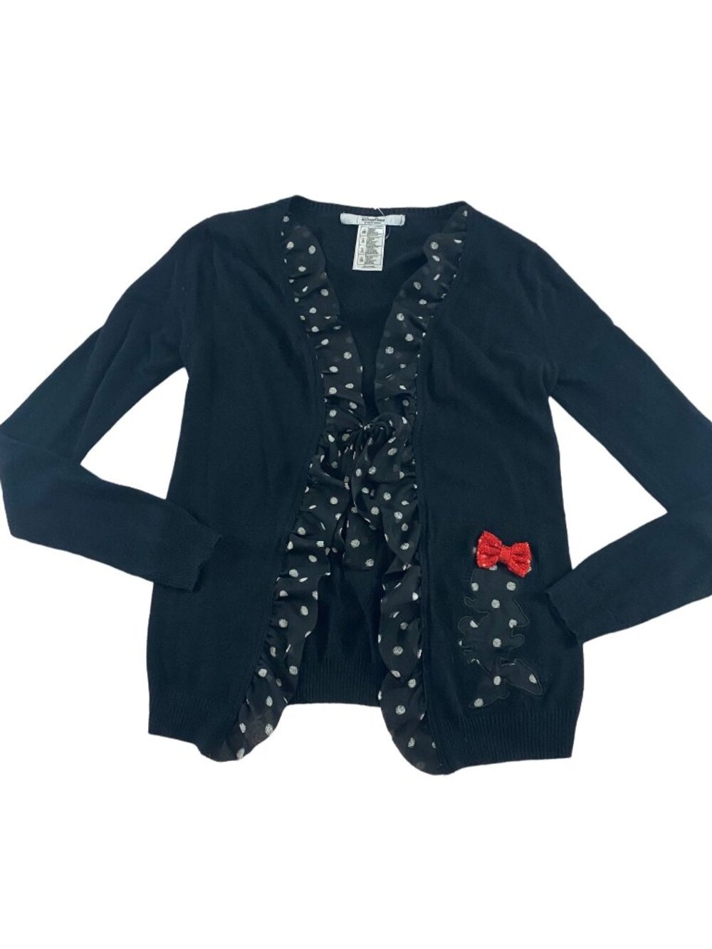 Disney Parks Black Minnie Mouse Cardigan - XS